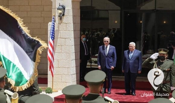 محمود عباس يستقبل جو بايدن في بيت لحم - PSD العنوان 2022 06 02T105834.916 1