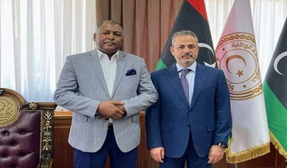 ترتيبات مالية مؤقتة لمؤسسة النفط.. محور لقاء بن قدارة مع المبروك - PSD العنوان 2022 06 02T105834.916