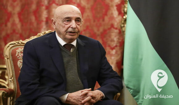 عقيلة: سنتعامل مع من أحرقوا مقر مجلس النواب وفق القانون ولن ينجوا أحد - PSD العنوان 2022 07 03T012715.619