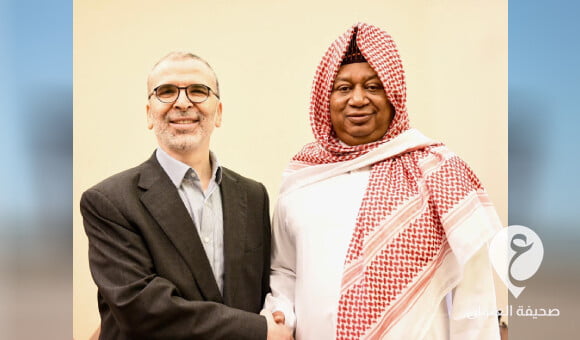 المؤسسة الوطنية للنفط تشيد بمواقف الأمين العام لمنظمة أوبك الراحل محمد باركيندو مع ليبيا - PSD العنوان 2022 07 07T104120.743