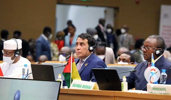 المنفي يشارك في اجتماع الاتحاد الأفريقي التنسيقي - PSD العنوان 5