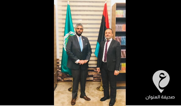 ثابت والدرسي يبحثا آلية عمل جامعة بنغازي - مشروع جديد 3 3