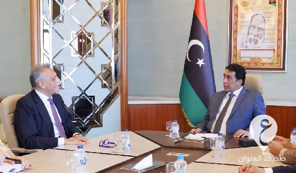 المنفي يبحث مع السفير الإيطالي تطورات العملية السياسية والأمنية في ليبيا - مشروع جديد 74