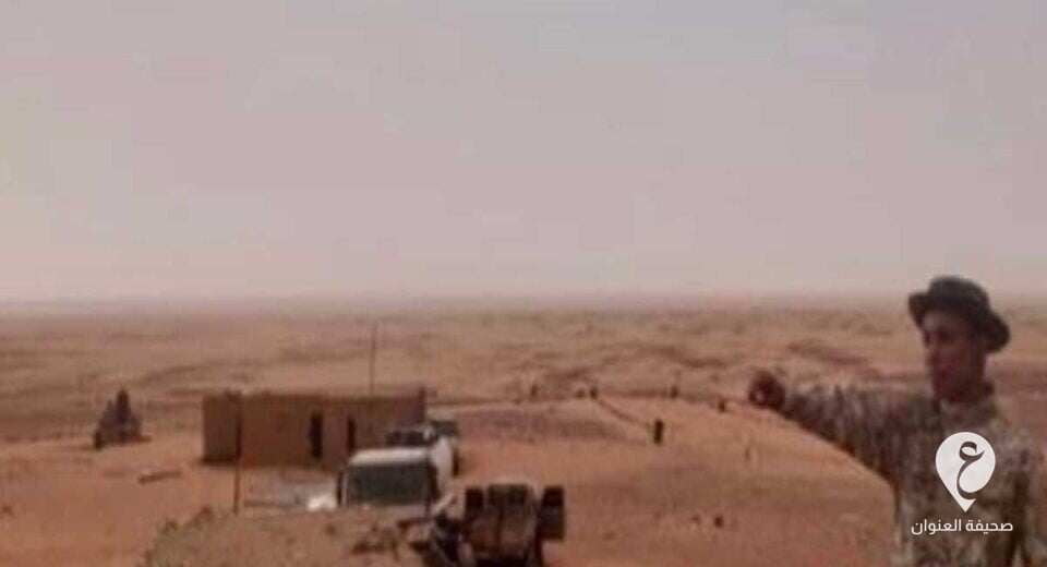 5 1 بالصور| تأمين الجيش لحدود ليبيا مع الجزائر والنيجر