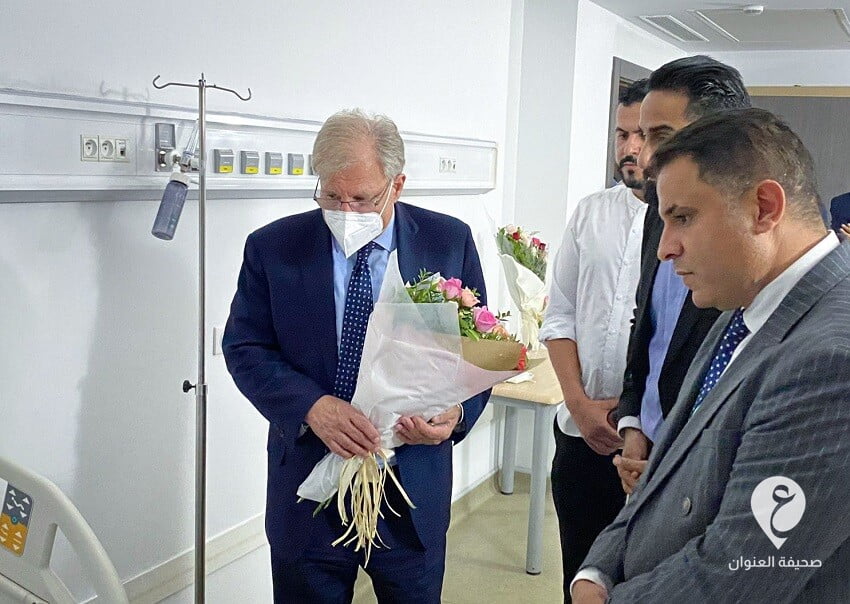 خلال تلقيهم العلاج في تونس.. نورلاند يزور مصابي حادثة بنت بية - FZZHpM7WQAAG4Rv