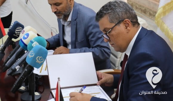 نتائج الدور الأول لامتحانات الشهادتين الإعدادية والثانوية بالمدارس الليبية في الخارج - PSD العنوان 2022 08 24T161918.296