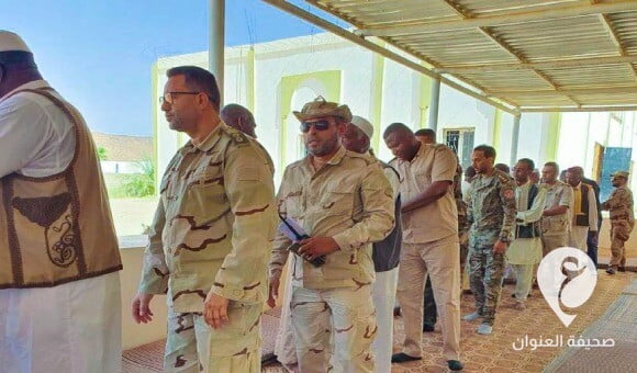 اللواء 128 المعزز يقدم واجب العزاء في ضحايا تفجير بنت بية - PSD العنوان 2022 08 07T015201.818