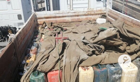 إحباط تهريب كميات كبيرة من البنزين إلى تونس عبر منفذ رأس أجدير - PSD العنوان 2022 08 12T142238.294