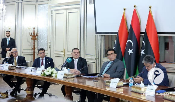 المنفي يشارك في اجتماع متابعة تنفيذ الميزانية الاستثنائية لمؤسسة النفط - مشروع جديد 14 1