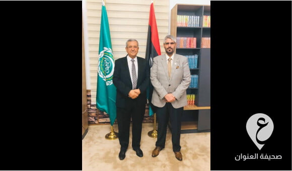 ثابت يناقش المستجدات والتطورات على الساحة العربية مع سفير الجزائر - مشروع جديد 17