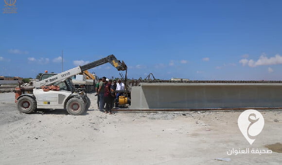 دُمر جراء حرب الإرهاب..بلدية بنغازي تعلن تواصل أعمال مشروع صيانة جسر اللثامة - مشروع جديد 20