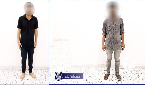 أمن طبرق: ضبط شخصين بينهم سوري بحوزتهم 490 حبة "ترامادول"  - مشروع جديد 25