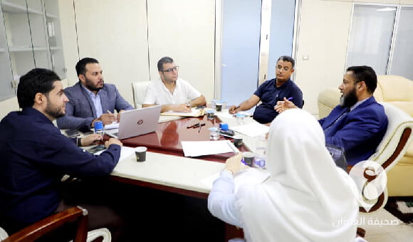 لجنة استلام وتسليم بطاقات إيفاء تناقش إنجاز الدفعة الأولى من البطاقات - مشروع جديد 5
