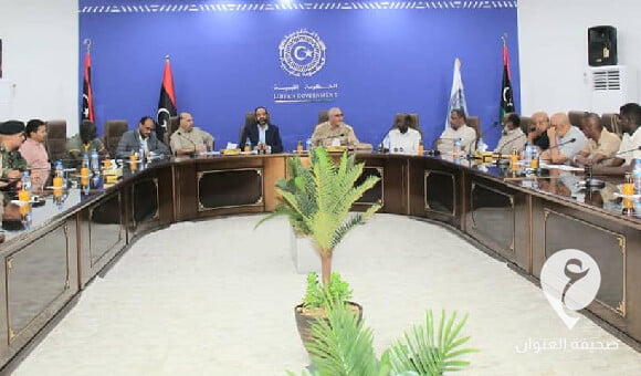 الزادمة يبحث دور جهاز الأمن الداخلي في استقرار الأمن في المنطقة الجنوبية  - مشروع جديد 9