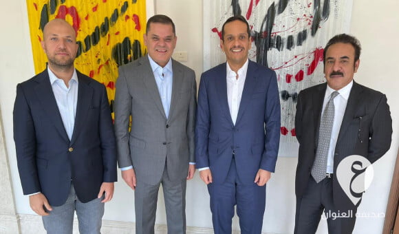 الدبيبة ونائب رئيس الحكومة القطرية يبحثان الدعم الدولي للانتخابات في ليبيا - PSD العنوان 2022 09 02T122512.239