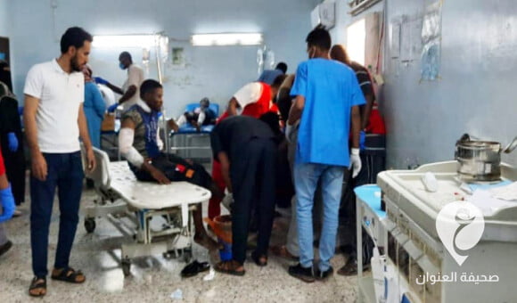 جهاز الإسعاف والطوارئ: عدد المصابين جراء انفجار مستودع الوقود في سبها بلغ 17 مصابا - PSD العنوان 2022 09 14T011614.444