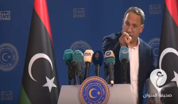 وزير بحكومة الدبيبة يهاجم صحفية في ختام مؤتمر صحفي - PSD العنوان 2022 09 17T221634.959