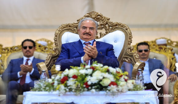 صور | زيارة القائد العام المشير حفتر إلى وادي الشاطئ - PSD العنوان 2022 09 27T194146.064
