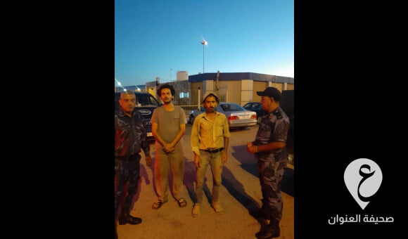 الهجرة غير الشرعية بنغازي يبعد شخصين سوريين ويعيدهم إلى بلدهم  - مشروع جديد 2