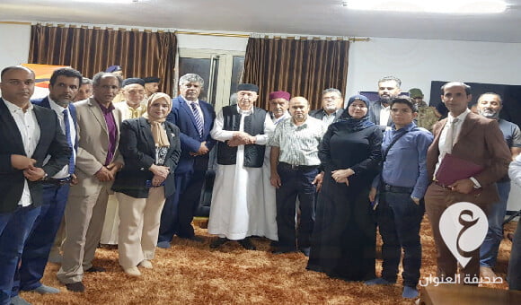 بليحق: عقيلة صالح ناقش مع مُمثلي الأحزاب السياسية تطورات الأوضاع في البلاد  - مشروع جديد 20