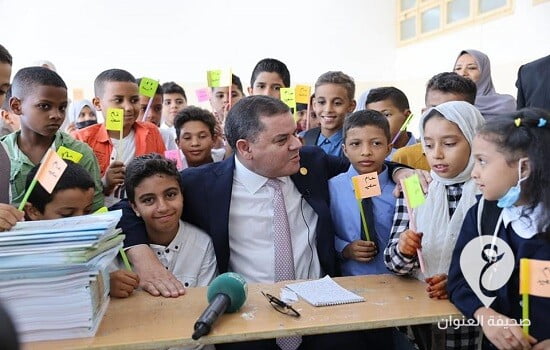 مشاركا التلاميذ في انطلاق العام الدراسي.. الدبيبة يتعهد بإنشاء 1500 مدرسة جديدة - 311697684 490332703014893 855740469983221476 n