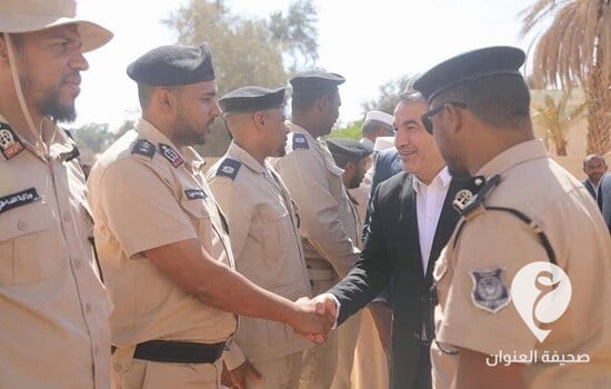 وزير داخلية باشاغا يتعهد بتوفير الاحتياجات اللازمة لإعادة تفعيل دور الشرطة في مرزق - 311762845 185983607289571 8326300125646459685 n