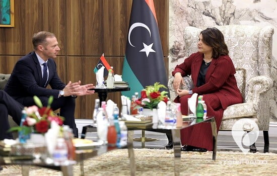 المبعوث الفرنسي يؤكد لـ "المنقوش" دعم بلاده لاستقرار ليبيا للوصول إلى الانتخابات - 313367188 462143009340698 4597484827631176564 n