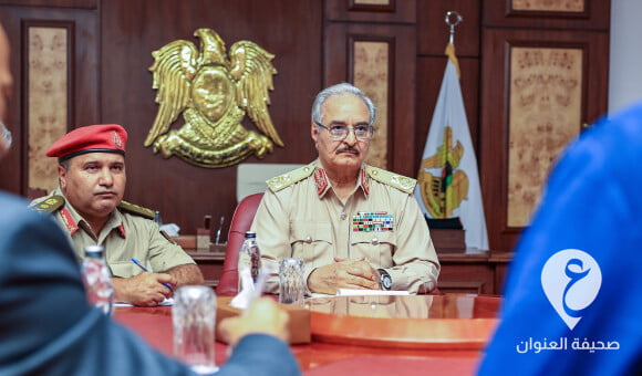 المشير حفتر يستقبل باتيلي في بنغازي 1 المشير حفتر يستقبل باتيلي في بنغازي - PSD العنوان 2022 10 22T211201.397