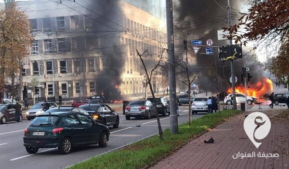 السفارة الليبية توجه نداء "تحذير" لليبيين في أوكرانيا بعد تعرض عدة مدن للقصف - PSD العنوان 2022 10 10T104026.839
