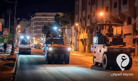 غرفة الطوارئ والتنظيم بنغازي تؤكد استمرار كافة المشاريع للانتهاء في الوقت المحدد - مشروع جديد 24