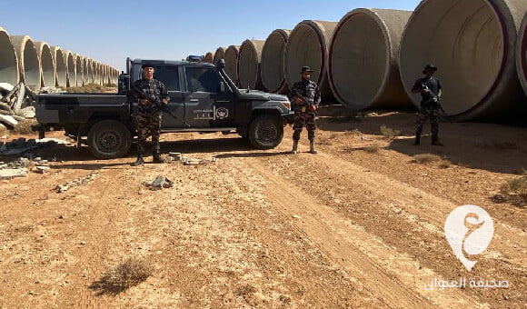 إنقاذ القانون: التعدي على أنابيب نقل المياه التابعة للنهر الصناعي في بني وليد - مشروع جديد 39