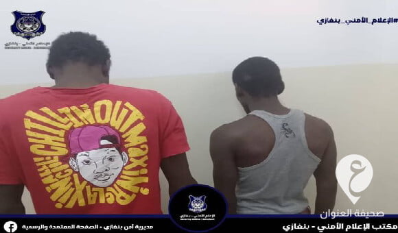 أمن بنغازي: شرطة المقزحة تضبط تشكيلًا عصابيًا يمتهن سرقة الأسلاك الكهربائية - مشروع جديد 4 2