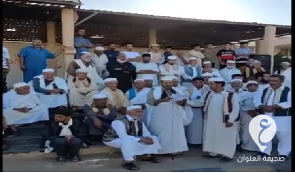 أهالي ومكونات الزنتان يطالبون بإلغاء كل الاتفاقيات التي تمس السيادة الوطنية  - مشروع جديد 8 1