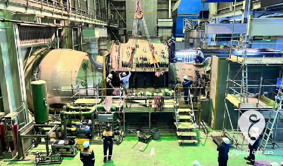 العامة للكهرباء تعلن البدء في عمرة جسيمة بإحدى وحدات محطة كهرباء جنوب طرابلس - 1 15