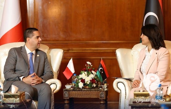 المنقوش تستقبل نظيرها المالطي - 315093647 468981208678313 5622404863906530648 n