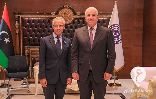 باشاغا والسفير الفرنسي يبحثان الأوضاع السياسية في ليبيا - 315207759 149976894442831 5838226872980114941 n