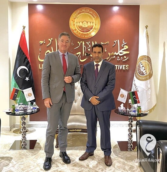 السفير الألماني يكشف عن أهم المحاور التي ناقشها مع المشري والنويري - FhMIOHtWYAAe4ln