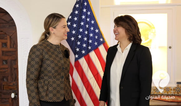 المنقوش ومسؤولة بالخارجية الأمريكية تبحثان تطورات الوضع في ليبيا - PSD العنوان 2022 11 01T183828.546
