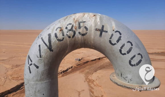 عمل تخريبي بمحطة تازربو.. جهاز النهر الصناعي: استمرار التعديات أرهق كاهلنا - PSD العنوان 2022 11 03T190306.169