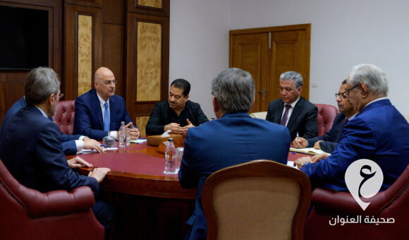 المشير حفتر يستقبل وزير خارجية اليونان في بنغازي - PSD العنوان 2022 11 17T135823.053