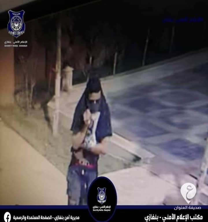 أمن بنغازي: ضبط شخص قام بسرقة محتويات استراحة مواطن - unnamed file