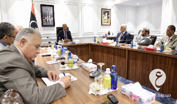 الكوني يبحث مع رؤوساء الأحزاب السياسية مستجدات الأوضاع في البلاد - مشروع جديد 10