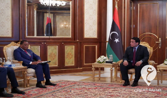 المنفي يبحث مع جاكوسو آخر تطورات الأوضاع السياسية في ليبيا - مشروع جديد 21