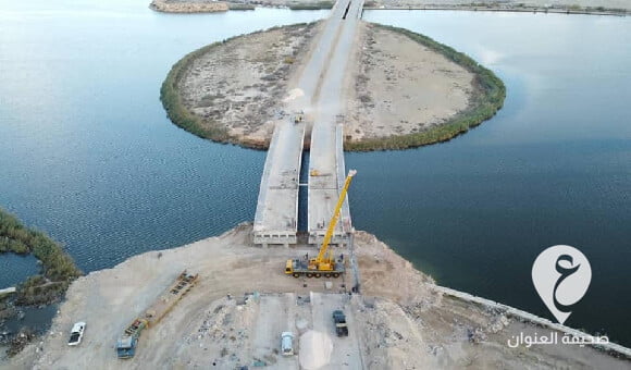 بلدية بنغازي توضح آخر الأعمال في الجسر الرابط بين جزيرة سيدي يونس وشارع الجزائر - مشروع جديد