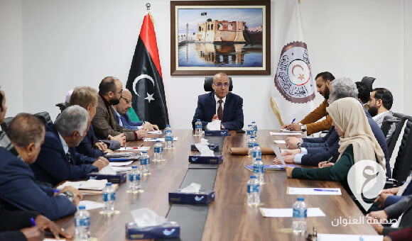 اللافي يبحث مع الأحزاب السياسية آلية توافقية للخروج من الانسداد في المشهد السياسي الليبي - 1 36