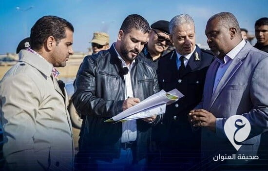 مدير أمن بنغازي يتفقد مكان إنشاء مركز شرطة بحي السلام - 318204229 1153915205324358 7112829966937172320 n