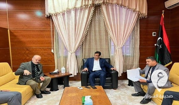 أبوجناح: وزارة الصحة ستدعم المعهد القومي لعلاج الأورام بمصراتة - 322488881 1195927851012029 44915711074535169 n