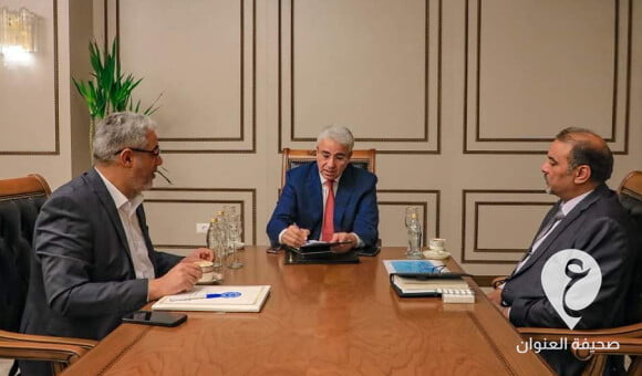  باشاغا يبحث مع وزيري الحكم المحلي والأشغال العامة الوضع الخدمي بالبلديات - PSD العنوان Copy 1