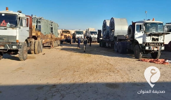 العامة للكهرباء: العمل متواصل لاستكمال مشروع تنفيذ محطة الحقن في منطقة أم الجداول 1 العامة للكهرباء: العمل متواصل لاستكمال مشروع تنفيذ محطة الحقن في منطقة أم الجداول - 1 10