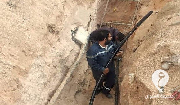 إصلاح عطل بين محطتي نقل في بنغازي - 322958335 848755859551252 7869644424941149931 n